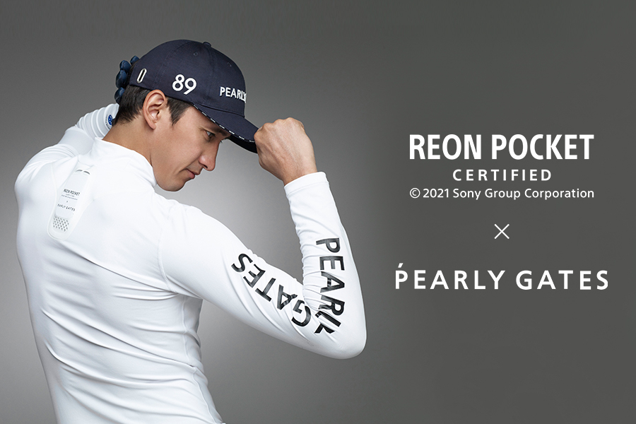 Reon pocket × pearly gates for golf.