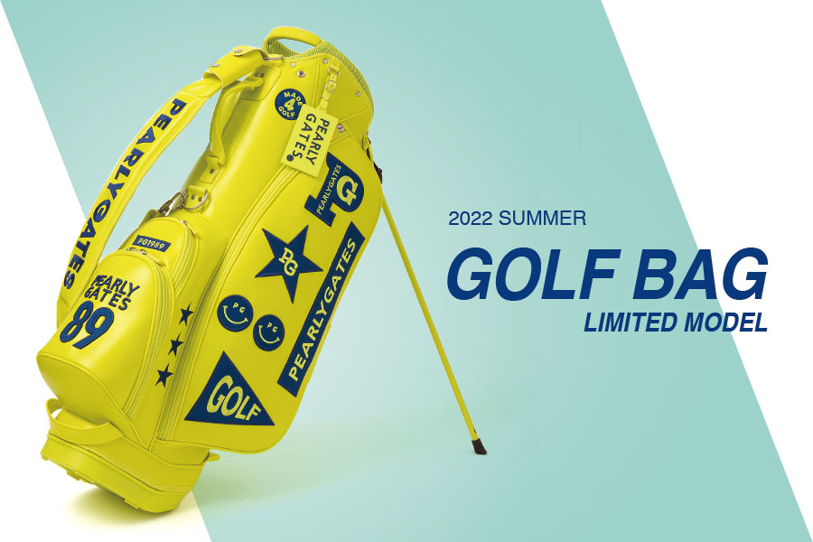 SUMMER LIMITED MODEL】GOLF BAG｜NEWS｜PEARLY GATES