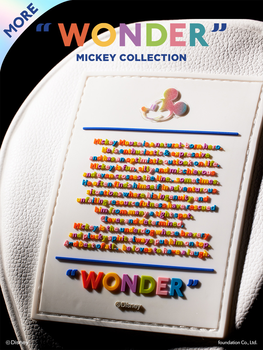 MORE! WONDER / MICKEY SPECIAL COLLECTION｜NEWS｜PEARLY GATES