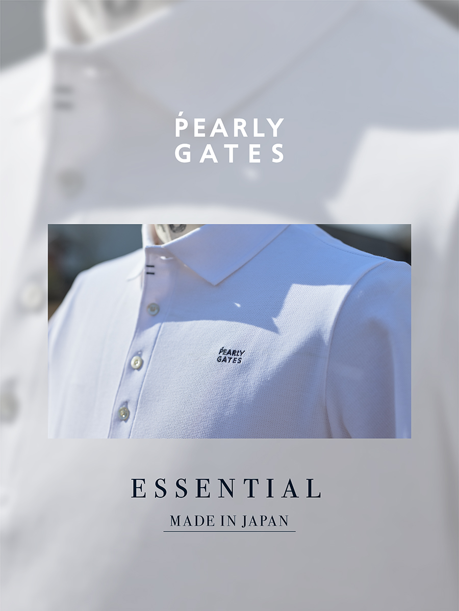 FACTOR 3 PEARLY GATES ESSENTIAL made in Japan.｜think Golf｜PEARLY ...
