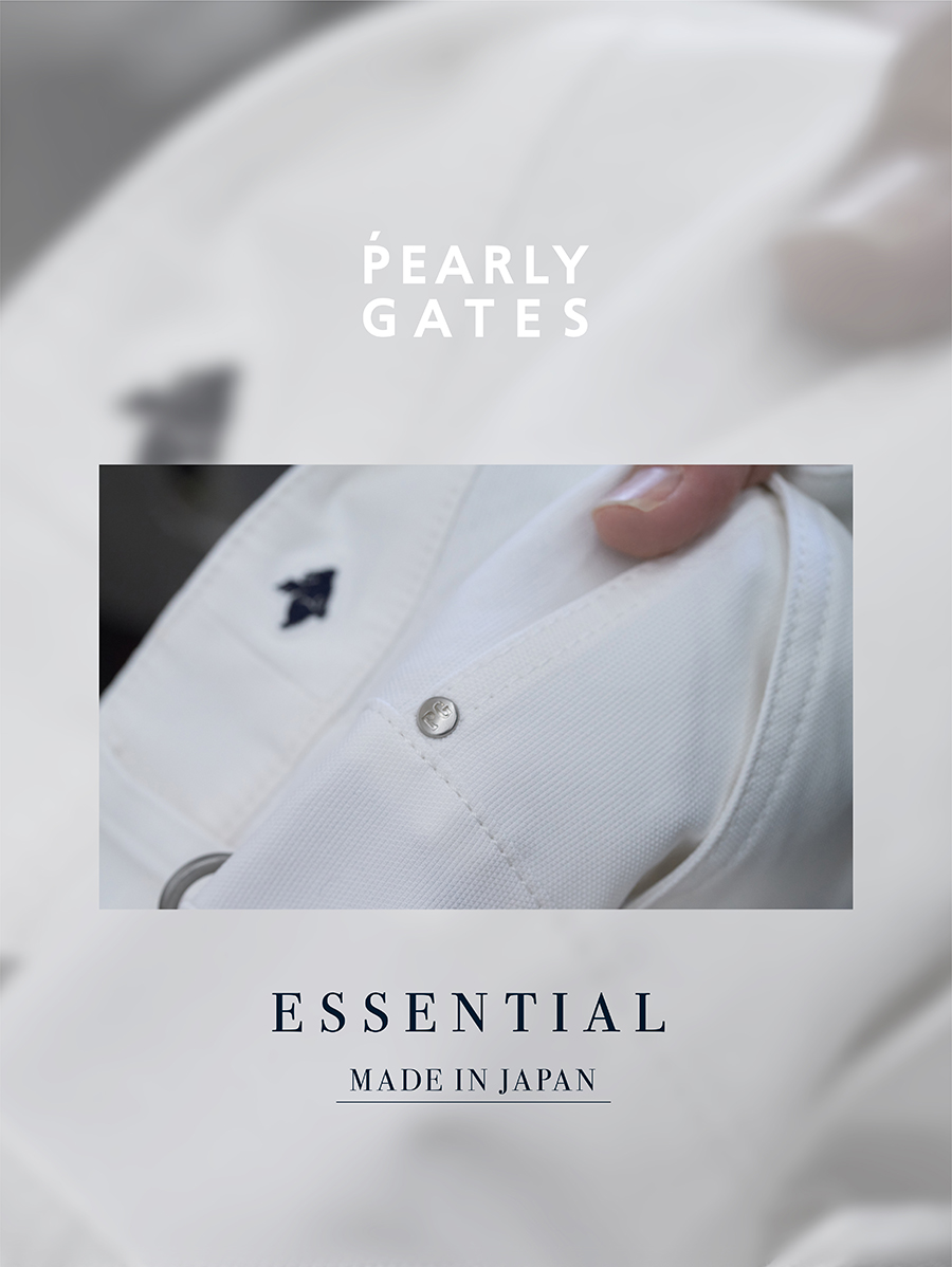 FACTOR 6 PEARLY GATES ESSENTIAL made in Japan.｜think Golf｜PEARLY